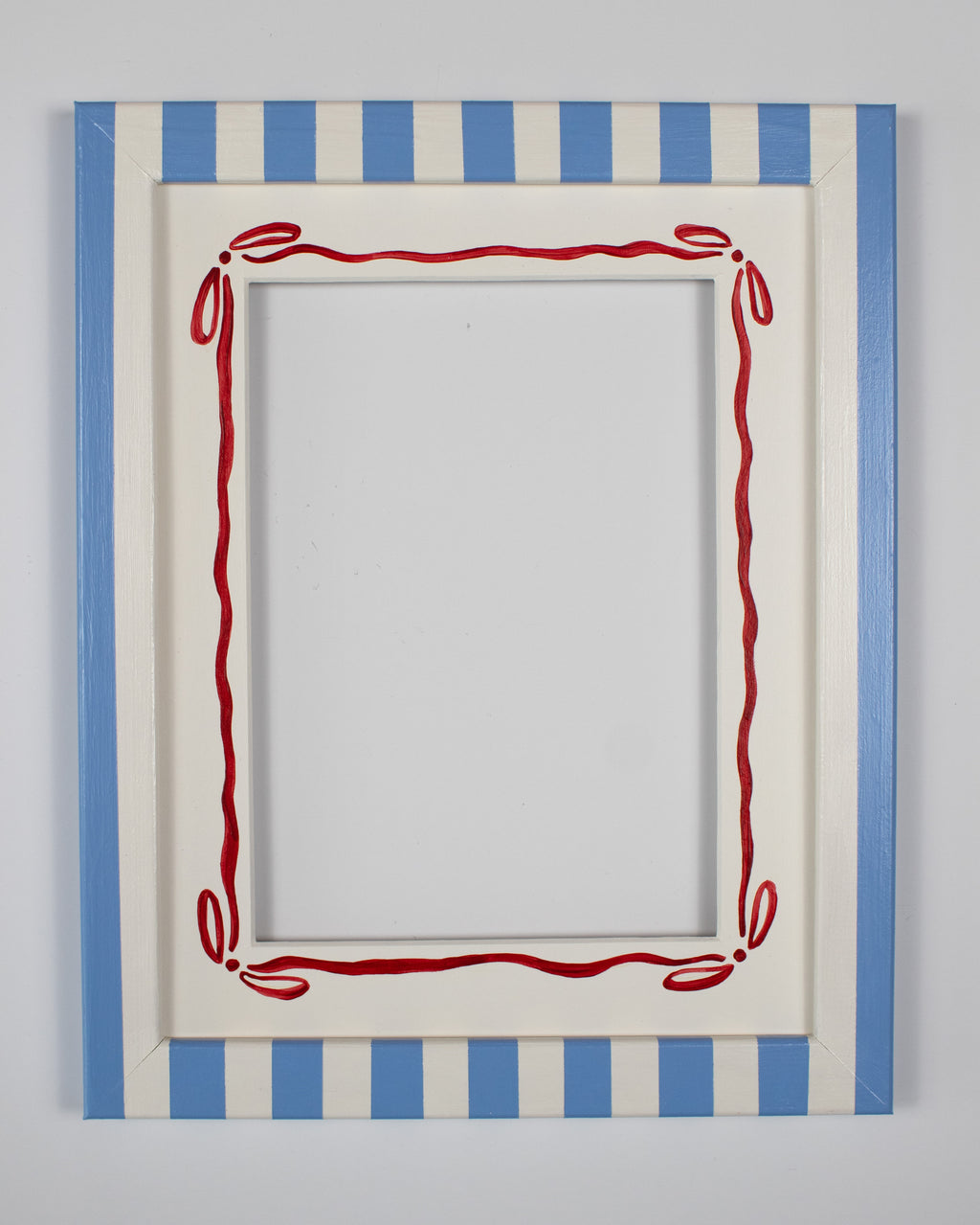 Alfie Frame with Red Ribbon Mount