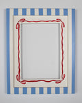 Alfie Frame with Red Ribbon Mount