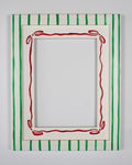 Percy Frame with Red Ribbon Mount