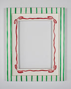 Percy Frame with Red Ribbon Mount