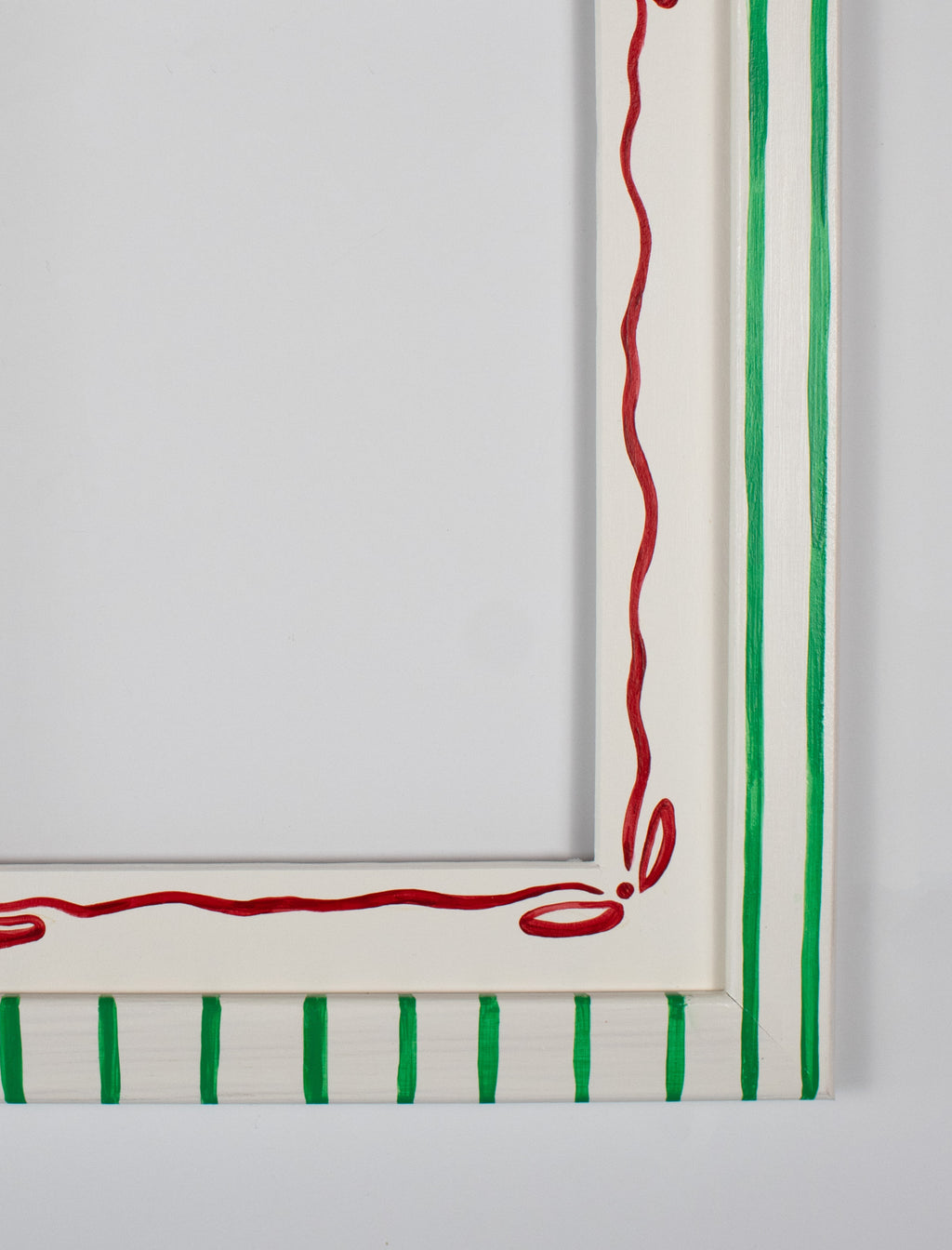 Percy Frame with Red Ribbon Mount