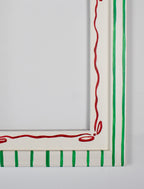 Percy Frame with Red Ribbon Mount