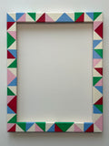 Multi Coloured Patchwork Frame