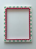 Green and Red Decorative Frame