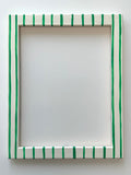 Green Thin Stripe Frame