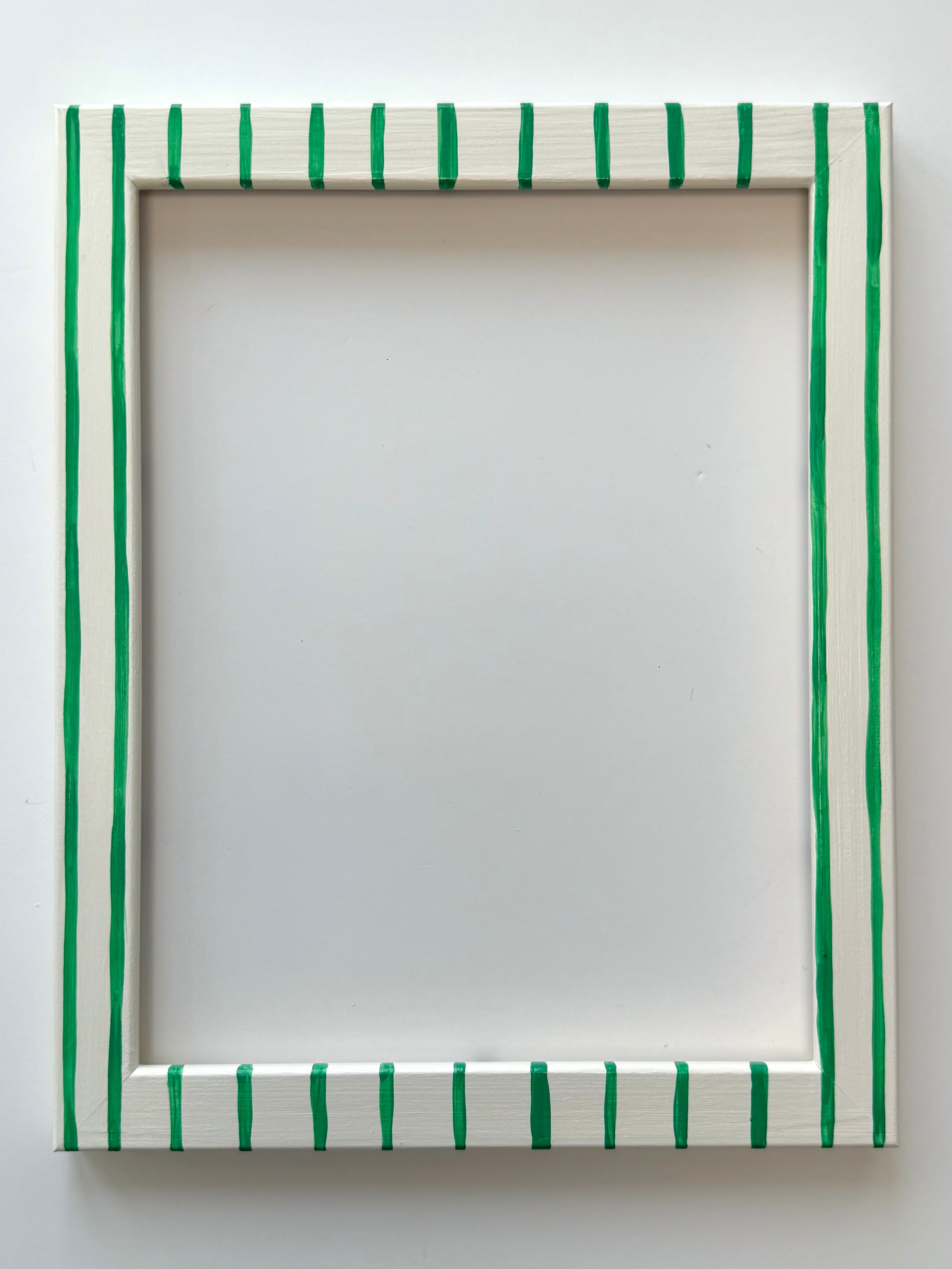 Green Thin Stripe Frame