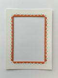 Orange Scallop Mount