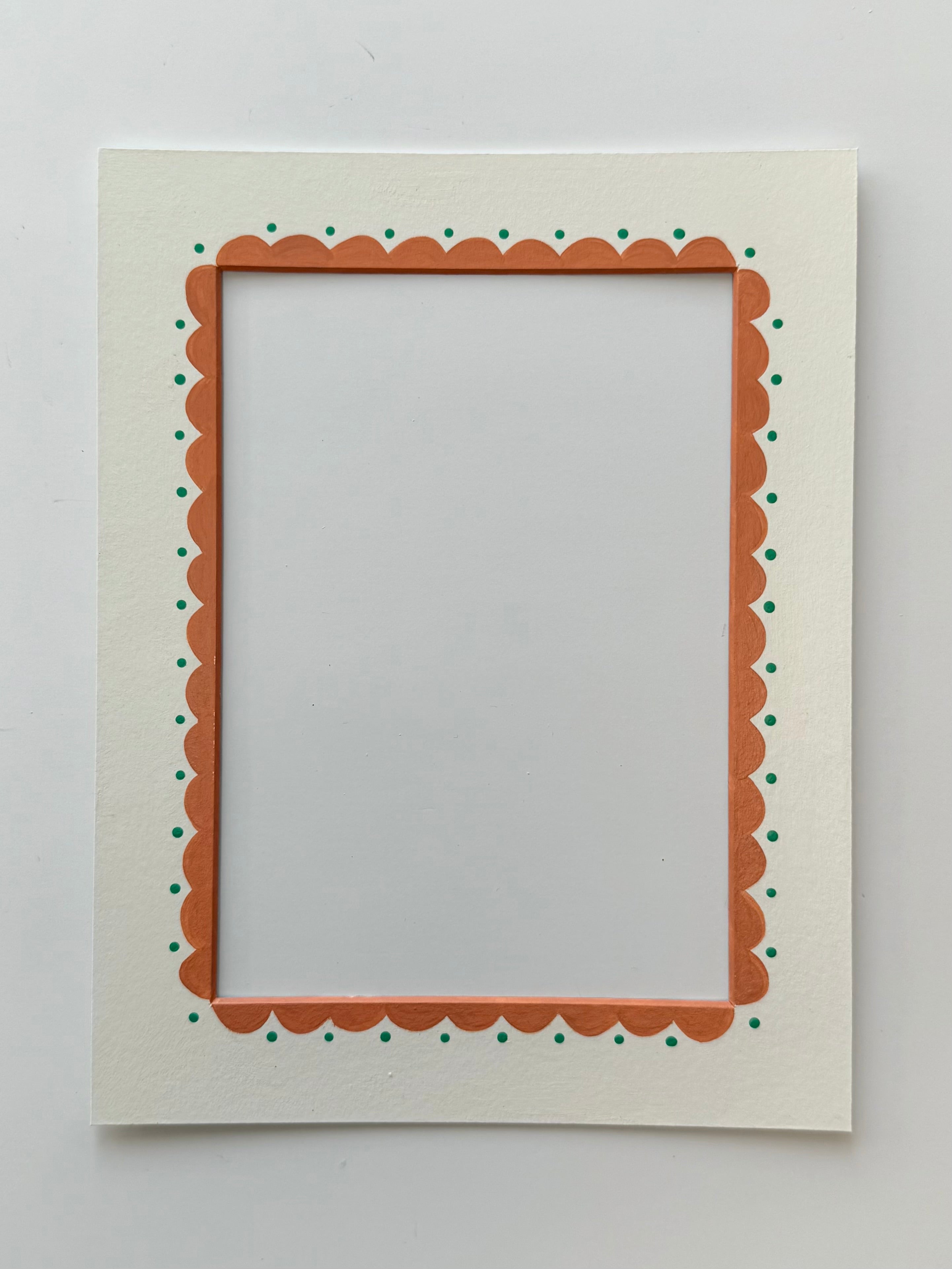 Orange Scallop Mount