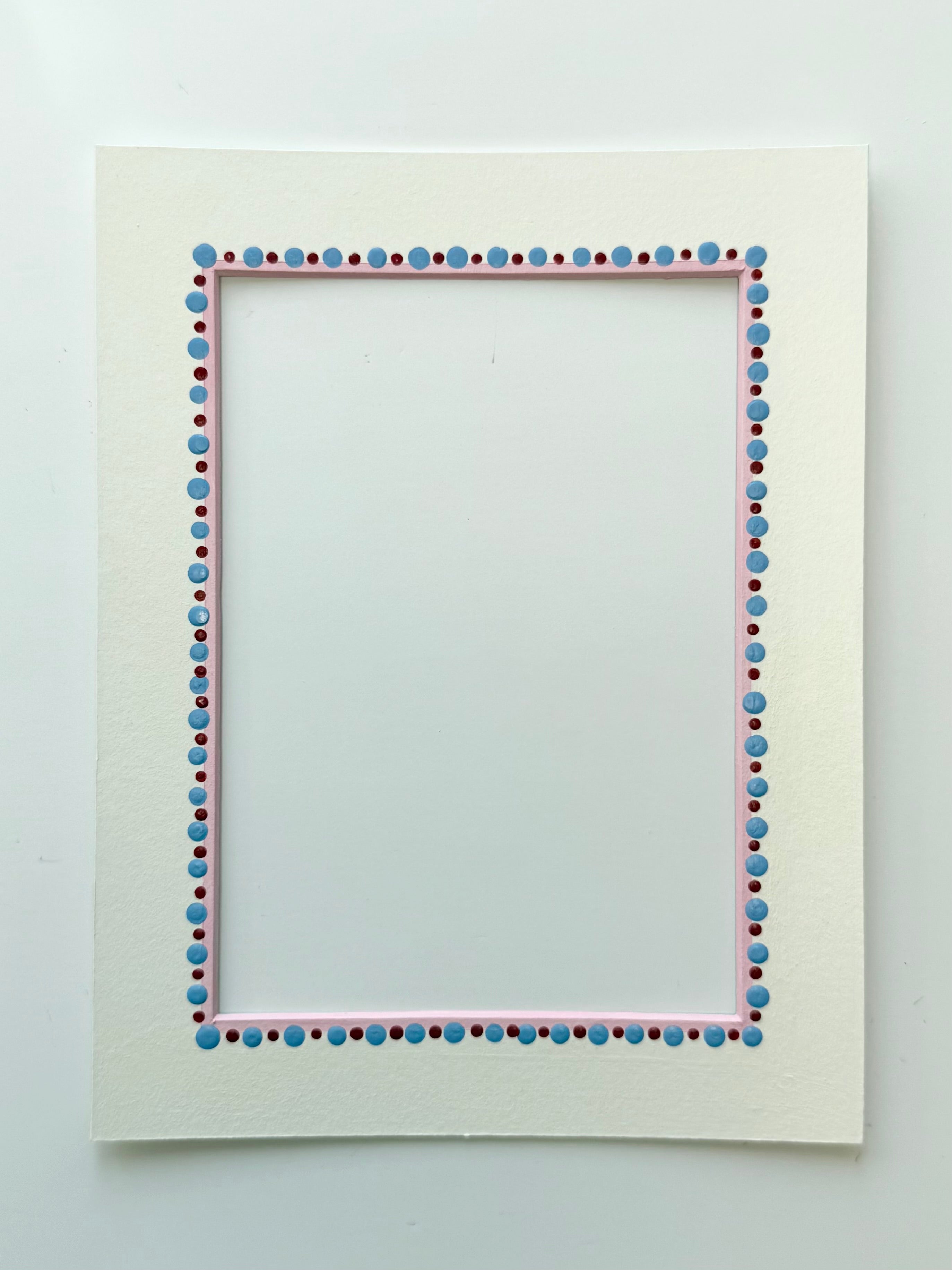 Pink and Blue Dot Mount