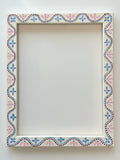 Pink and Blue Decorative Frame