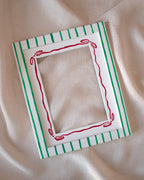 Percy Frame with Red Ribbon Mount
