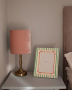 Percy Frame with Red Ribbon Mount