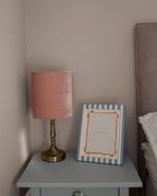 Alfie Frame with Red Ribbon Mount